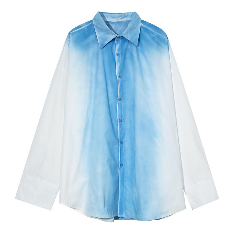 Tie-Dye Long-Sleeved Shirt