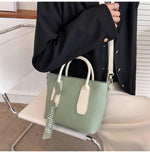 Top Handle Satchel Bucket Bag