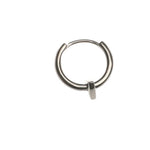 Triangle Drop Hoop Earrings