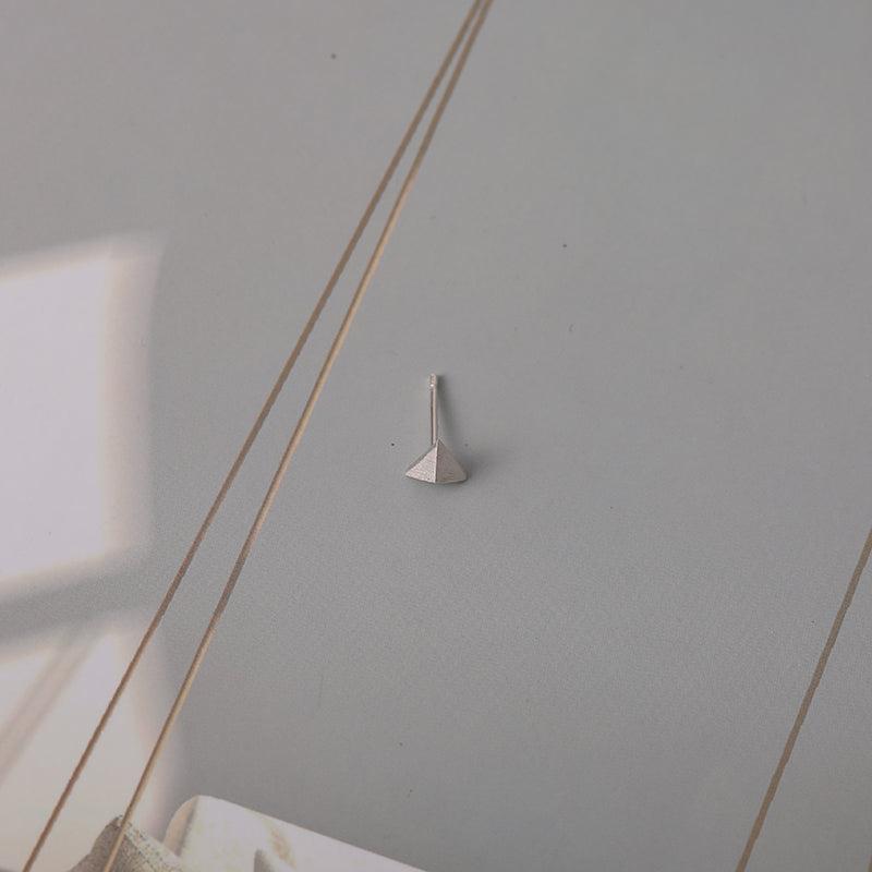 Triangular Stud Earrings