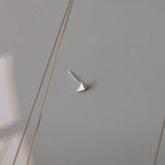 Triangular Stud Earrings