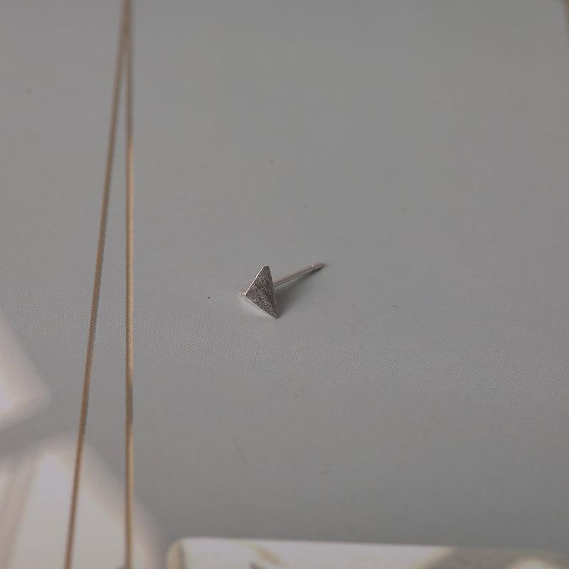 Triangular Stud Earrings