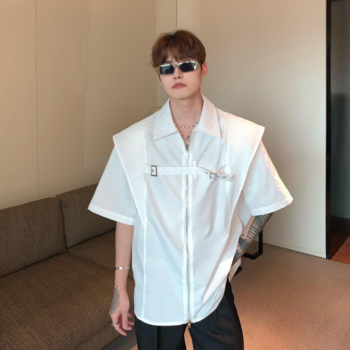 Two-Piece Shoulder Pad Jacket