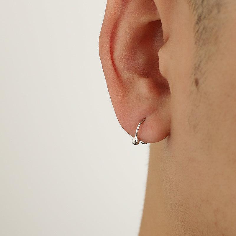 U-Shaped Bead Earrings