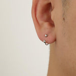 U-Shaped Bead Earrings