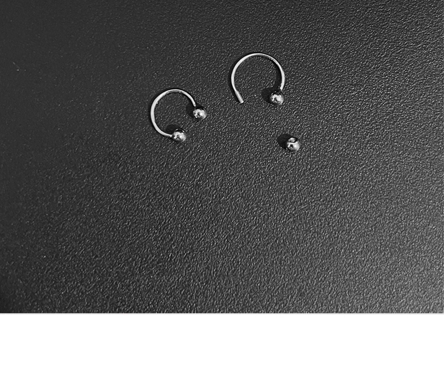 U-Shaped Bead Earrings