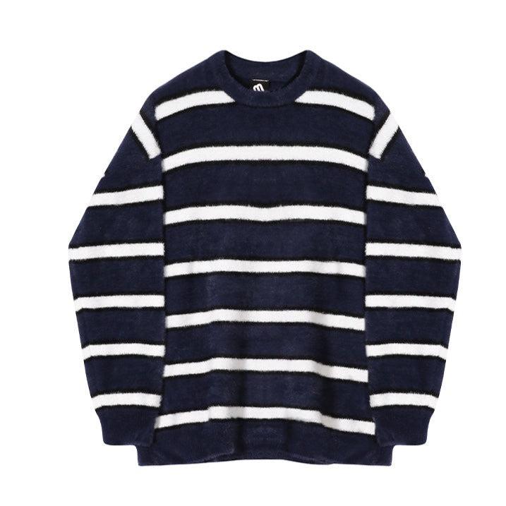 Velvet Striped Sweater