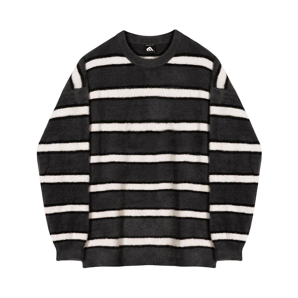 Velvet Striped Sweater