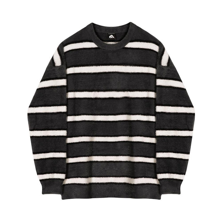 Velvet Striped Sweater
