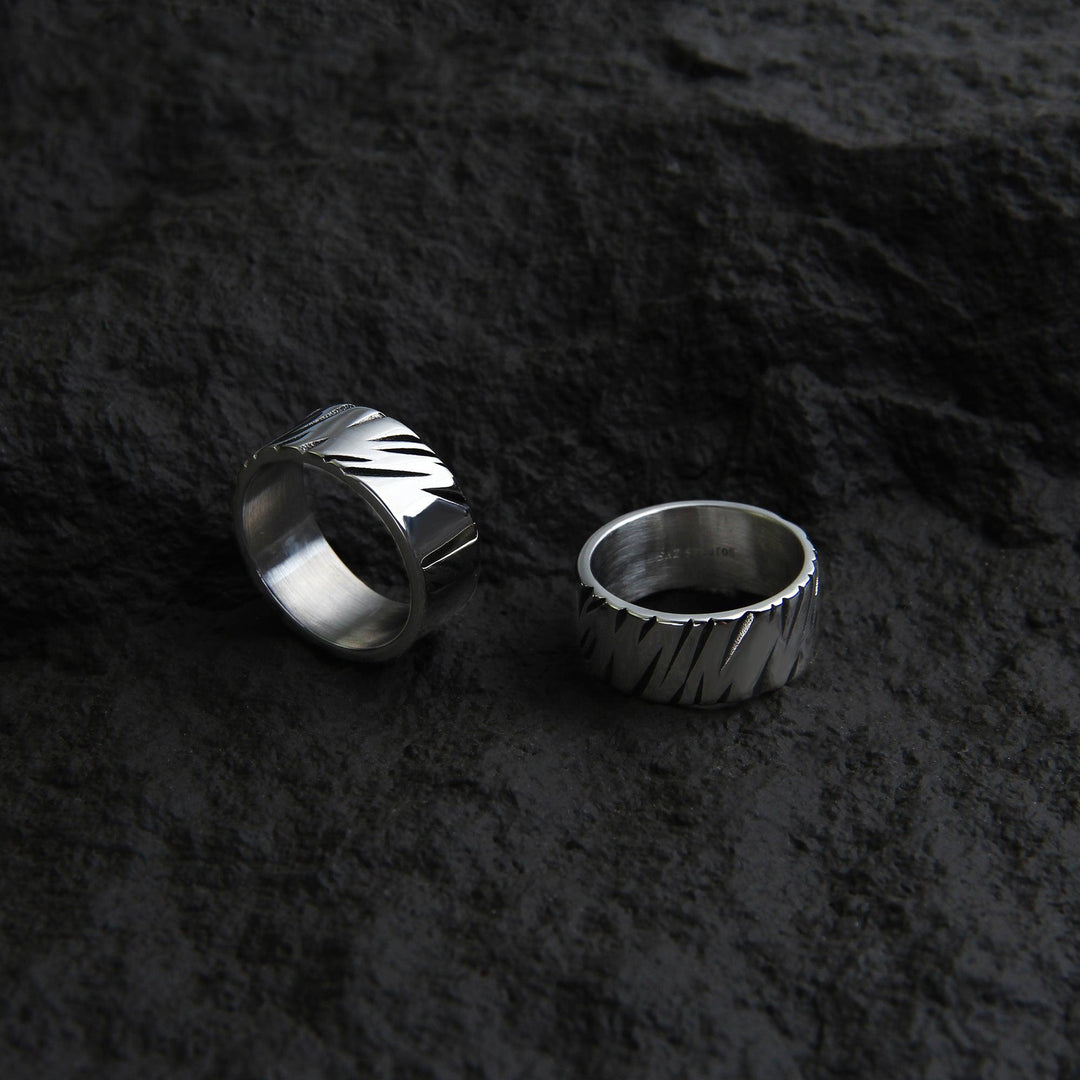 Vertical Stripe Ring