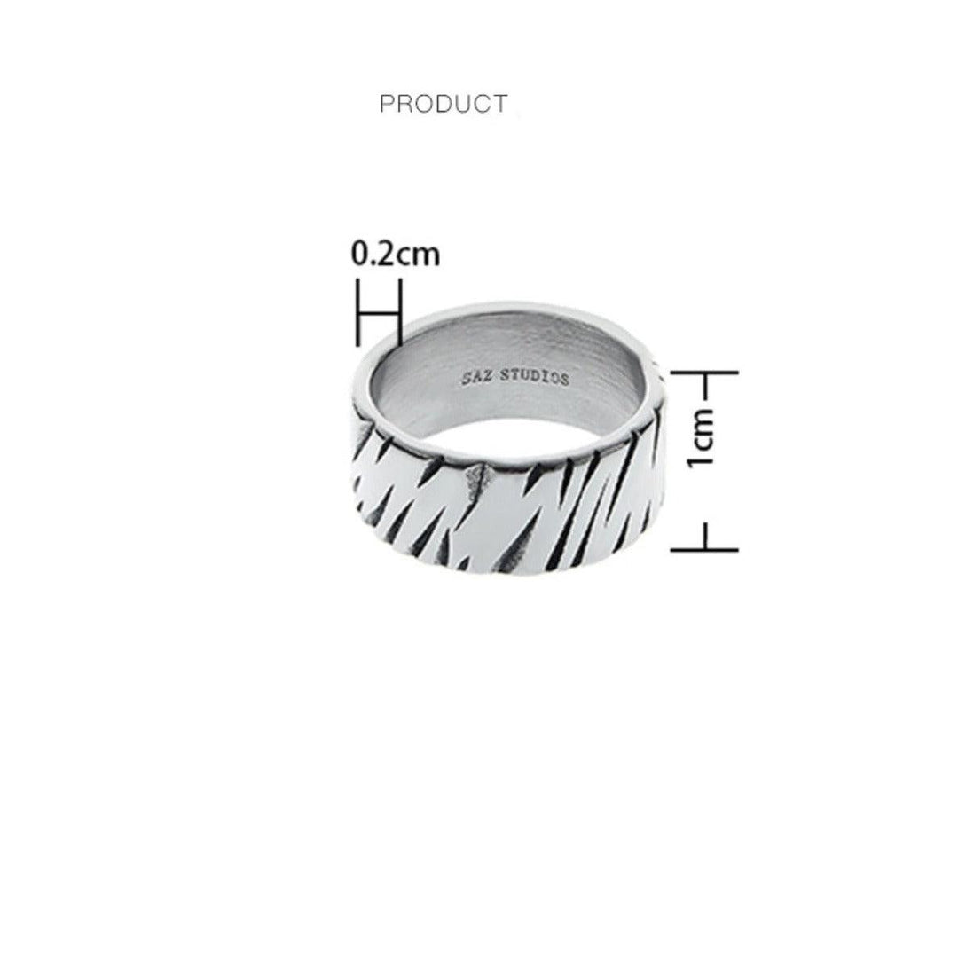 Vertical Stripe Ring