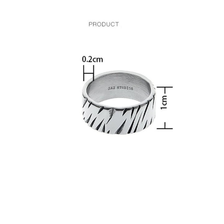 Vertical Stripe Ring