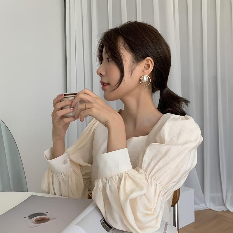 Vintage Elegant Pearl Earrings