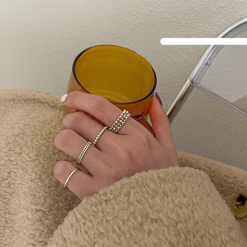 Vintage Metal Ring Set