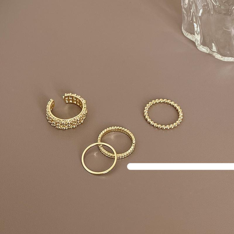 Vintage Metal Ring Set