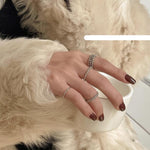 Vintage Metal Ring Set