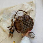 Vintage Round Crossbody Bag