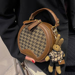 Vintage Round Crossbody Bag