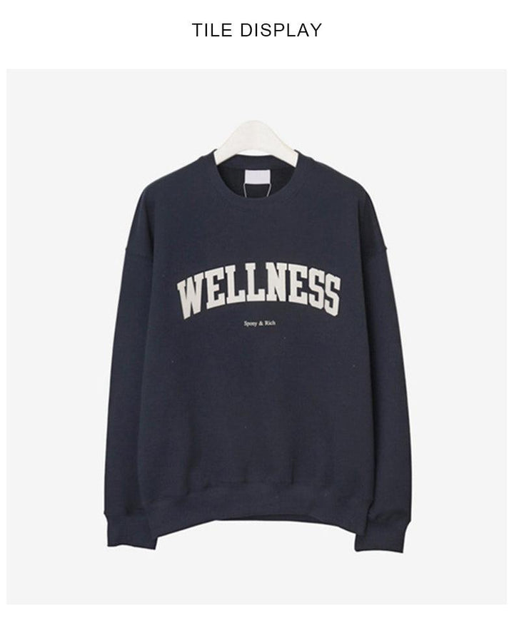 WELLNESS Graphic Pullover