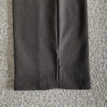 Waffle Slit Sweatpants