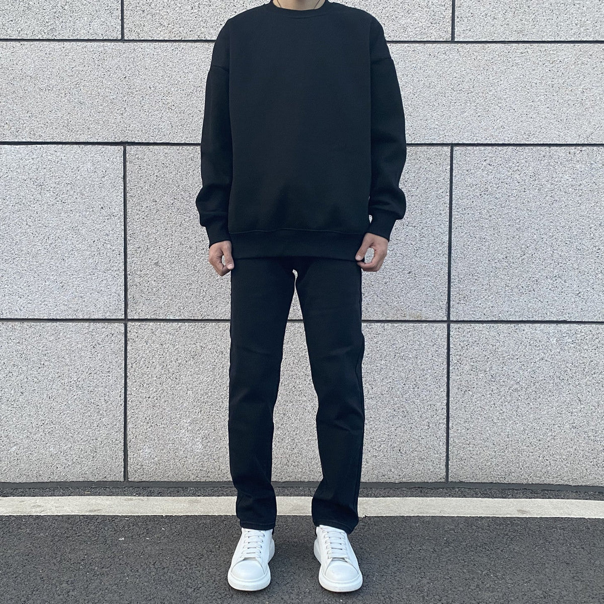 Washed Slim Elastic Jeans