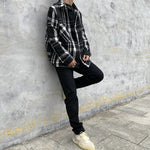 Washed Slim Elastic Jeans