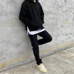 Washed Slim Elastic Jeans