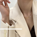 Water Droplets Necklace