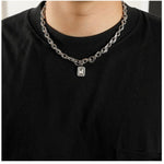 White Diamond Pendant Necklace