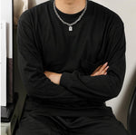 White Diamond Pendant Necklace