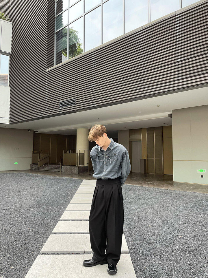 Wide-Leg Trousers