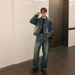 Wide-leg Retro Jeans