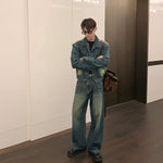 Wide-leg Retro Jeans