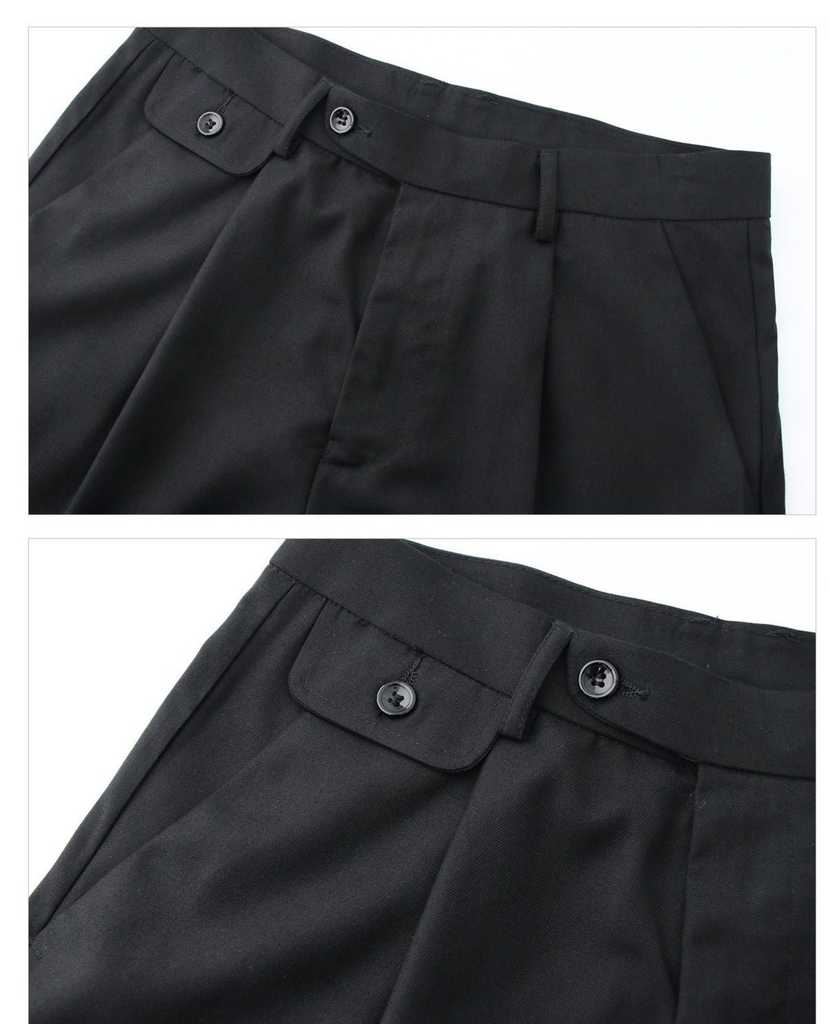 Wide-leg Straight Drape Pants