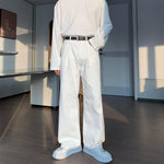 Wide-leg Straight-leg Jeans