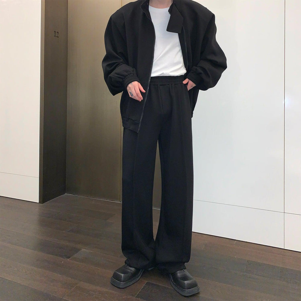 Wide-leg Track Pants