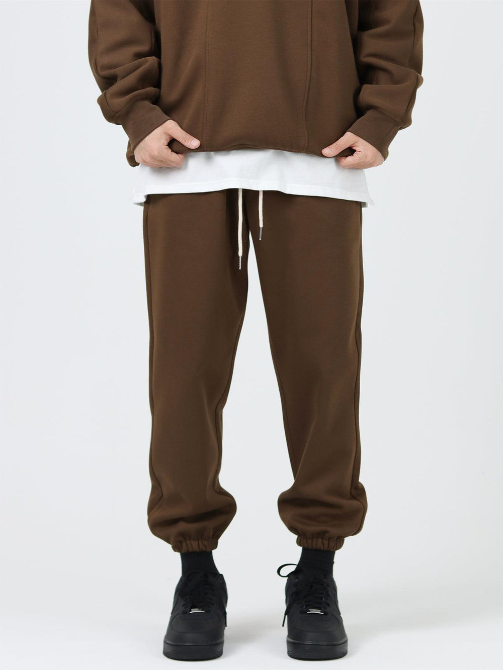 Winter Fleece Velvet Crotch Pants