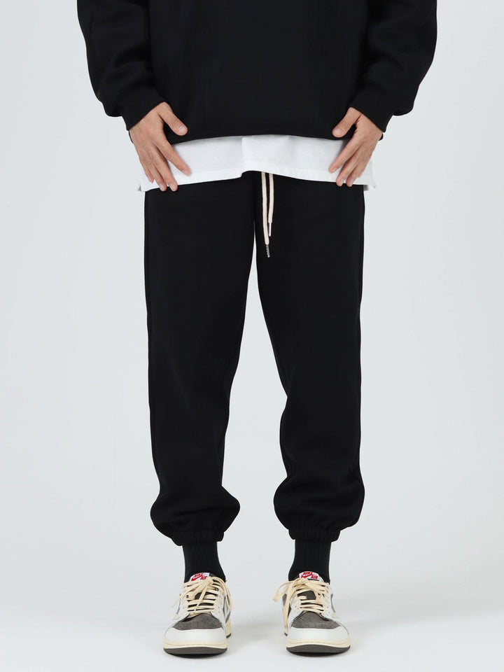 Winter Fleece Velvet Crotch Pants