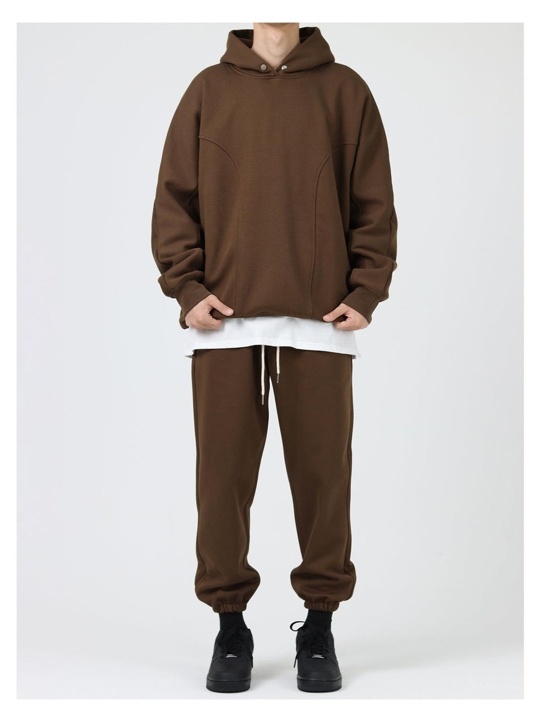 Winter Fleece Velvet Crotch Pants