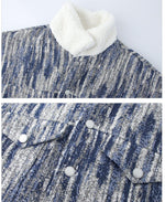 Wool Tie-dye Denim Jacket