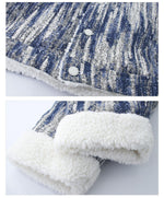 Wool Tie-dye Denim Jacket