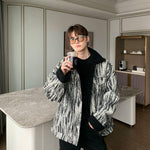 Wool Tie-dye Denim Jacket