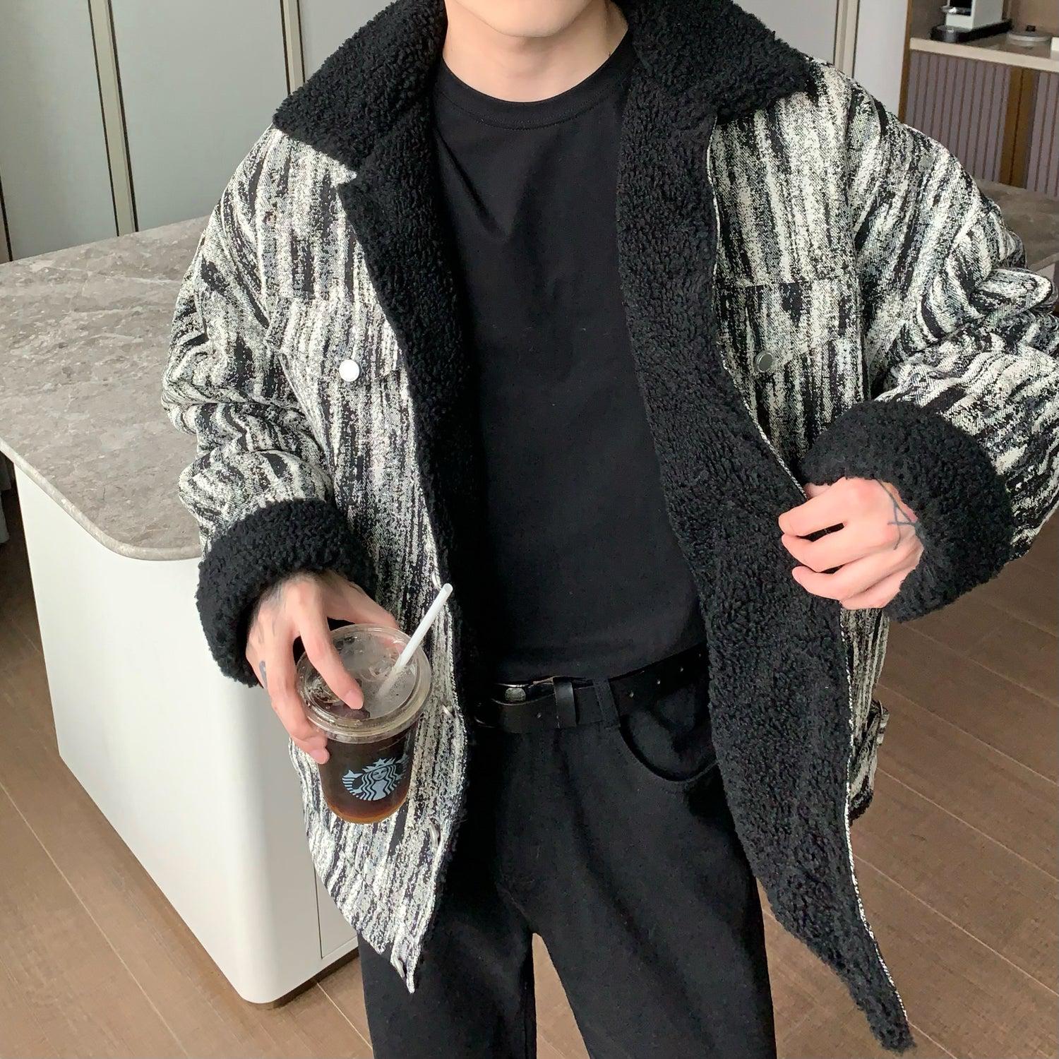 Wool Tie-dye Denim Jacket