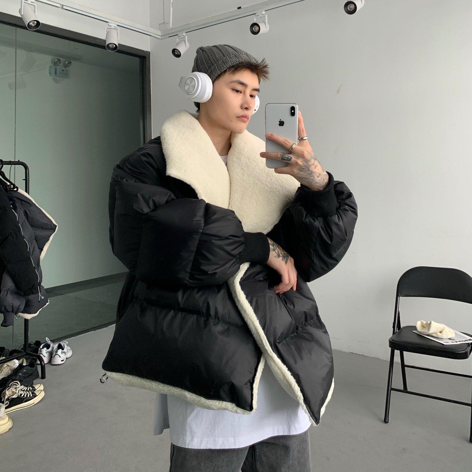 wool cotton jacket - The Korean Fashion