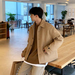 Woolen Button Down Jacket