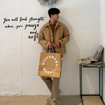 Woolen Button Down Jacket