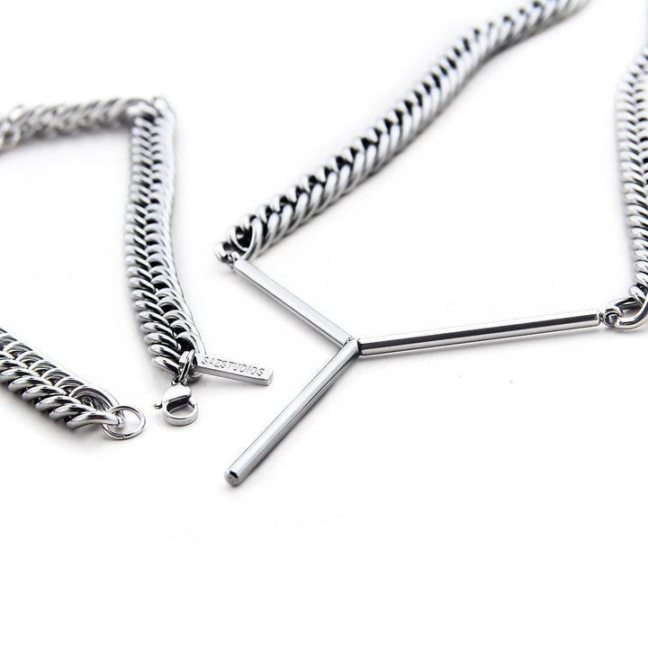 Y-Shaped Chain Necklace