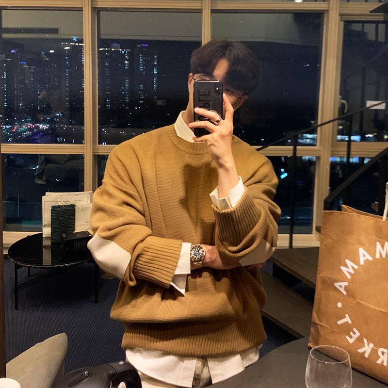 Yellow Crewneck Sweater