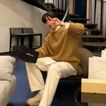 Yellow Crewneck Sweater