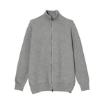 Zipper Cardigan Knitted Jacket